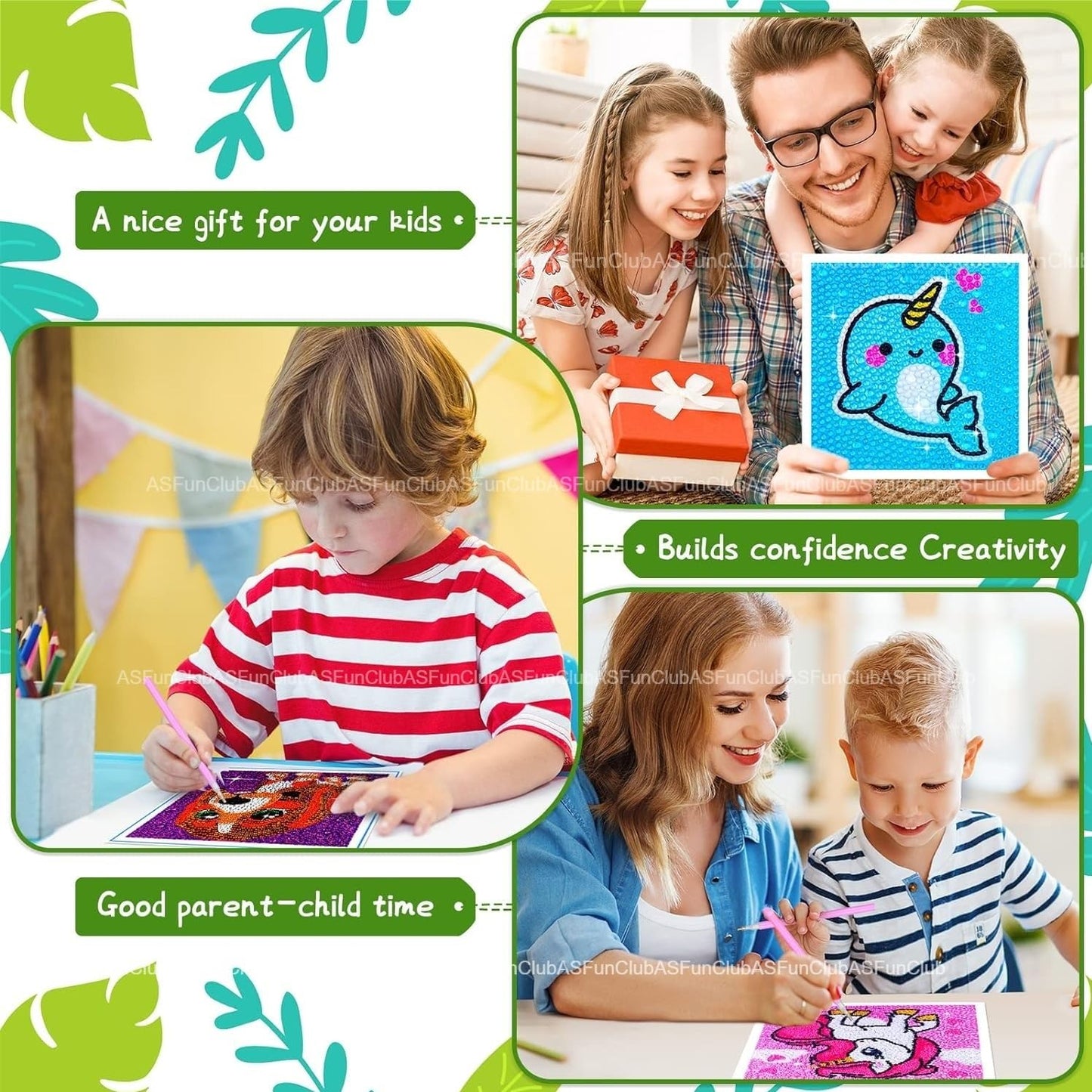 Cartoon-Themed DIY Diamond Art Kit