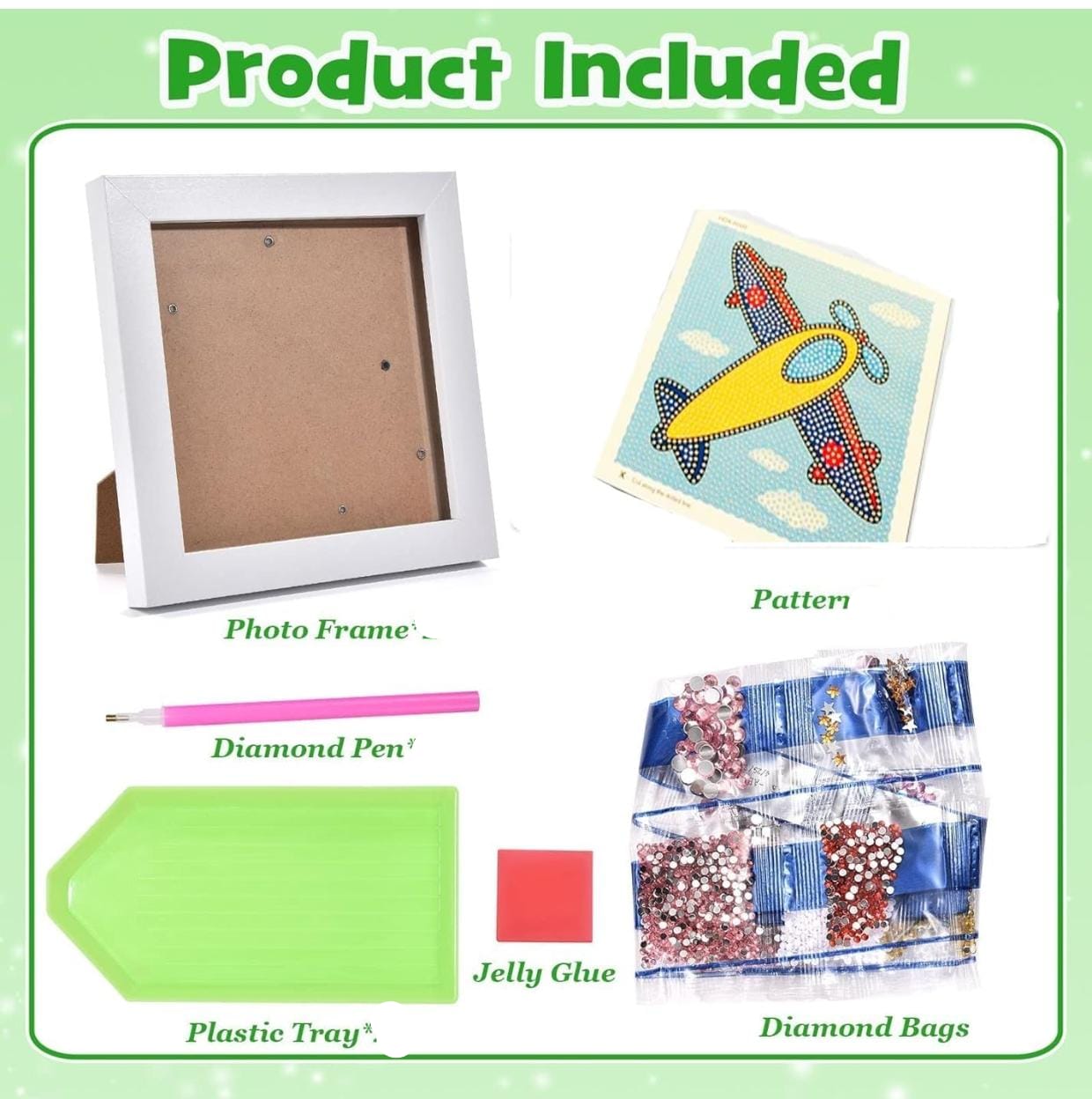 DIY 5D Diamond Painting Kit ( Mushroom)