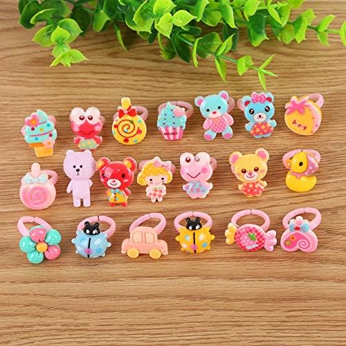 Cartoon Rings With Light