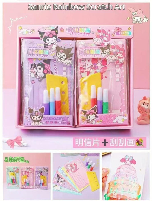 Rainbow Scratch Card Kit