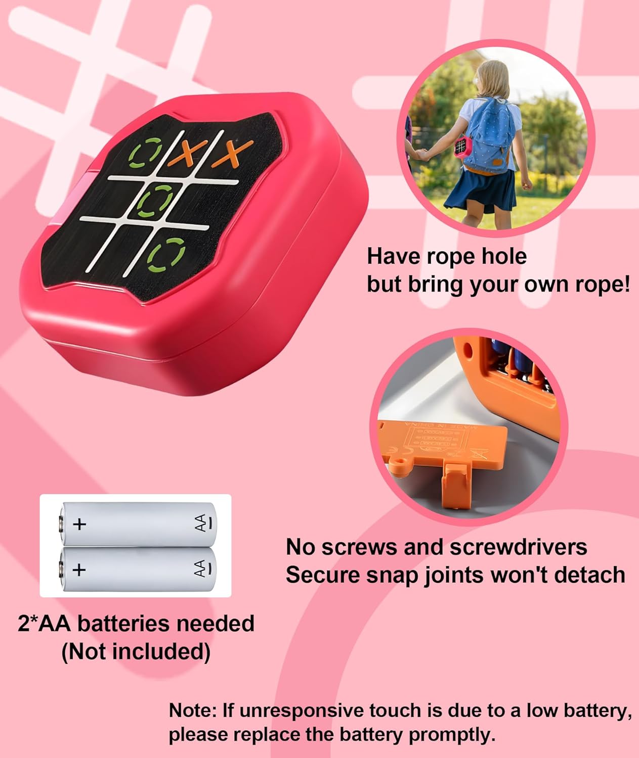 Battery Operated Tic Tac Toe