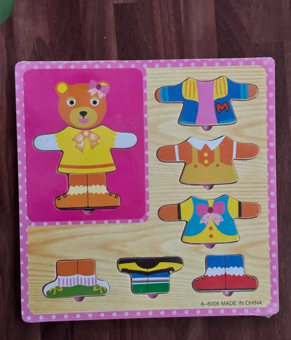 Wooden Dress Up Board