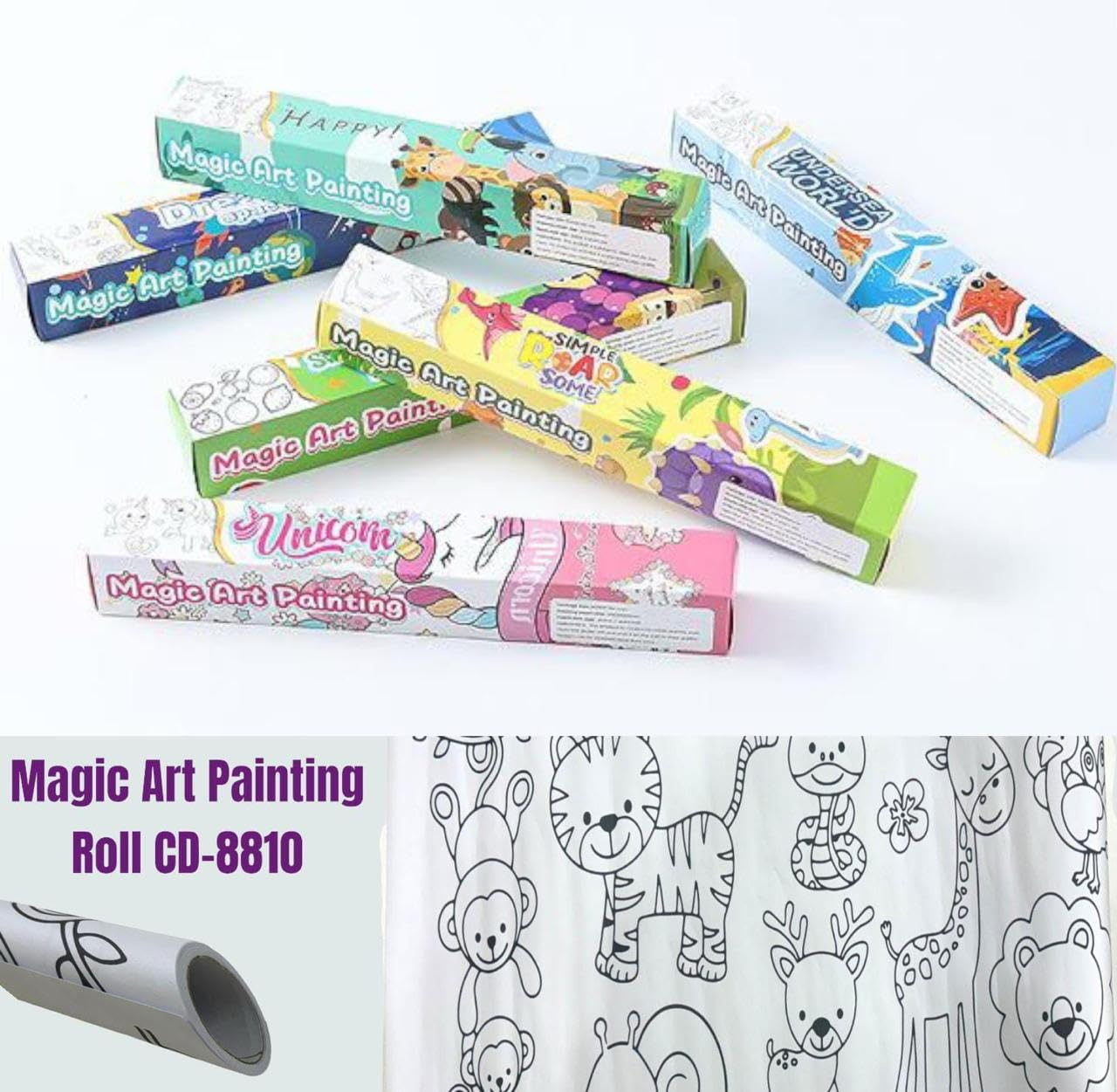 Magic Art Painting Rolls