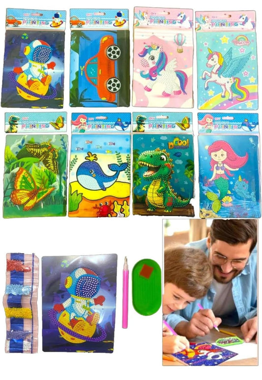 Cartoon-Themed DIY Diamond Art Kit