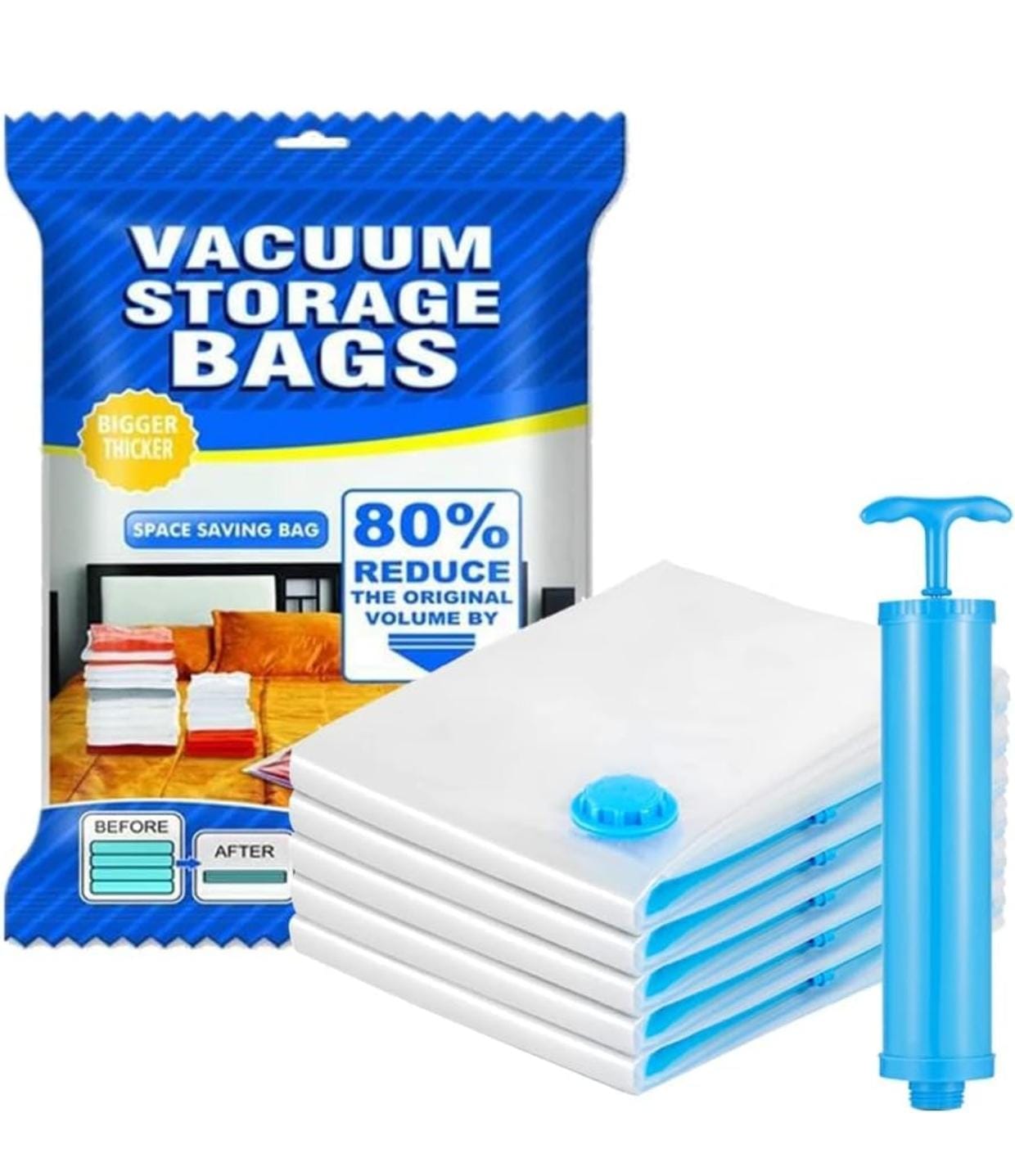 Ziplock Compression Sealer Bags
