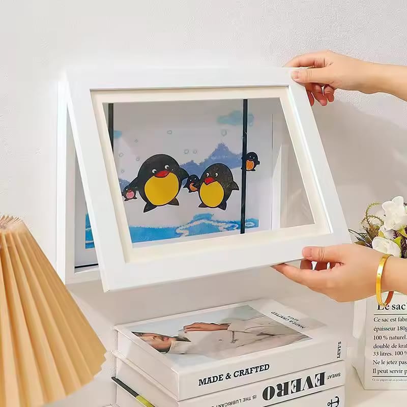 Wooden Art Work Photo Frame